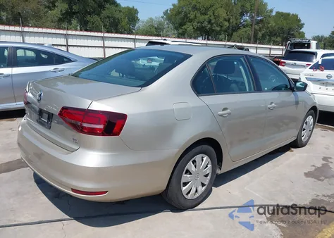 2016 Volkswagen Jetta 1.4T S из США, поврежденный, VIN 3VW267AJXGM227742